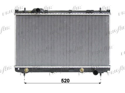 Kühler, Motorkühlung Frigair 0118.3021 von Frigair