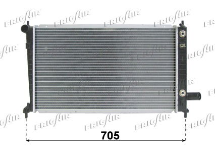 Kühler, Motorkühlung Frigair 0122.3012 von Frigair