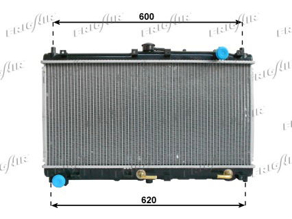 Kühler, Motorkühlung Frigair 0127.3005 von Frigair