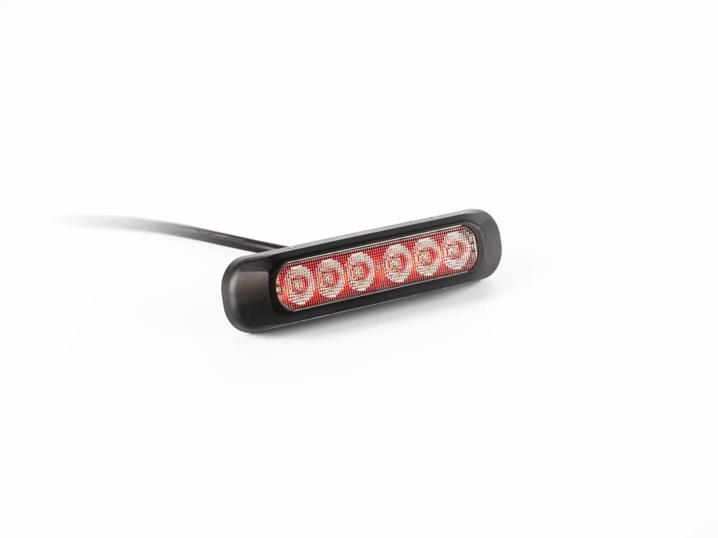 Fristom Rote LED-Markierungen, hinten, 12 V, 24 V, 2 Stück, zugelassen von Fristom