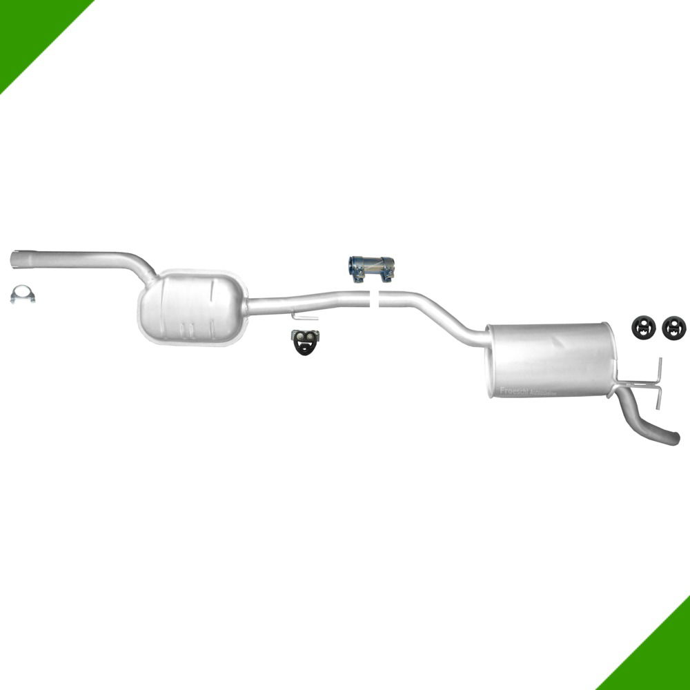 Mercedes E Klasse W210 Mittelschalldämpfer Endschalldämpfer Auspuff von Fröschl Autozubehör