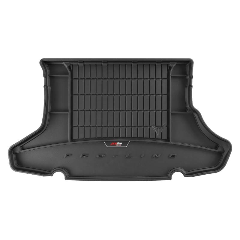 FROGUM ProLine 3D Gummimatte Exklusive Auto Kofferraummatte Kofferraumwanne mit Logo für Toyota Prius III 2009-2015 | Bequemer Organiser | Die höchsten Kanten | Elegantes Design von Frogum