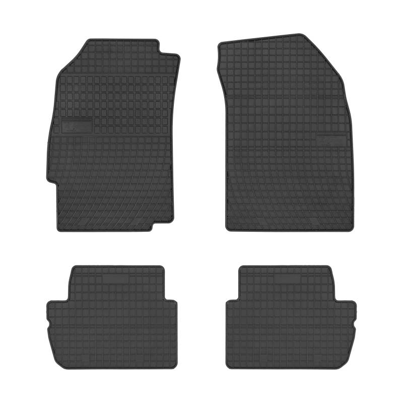 Frogum Gummimatte Gummi Fußmatten aus Gummi 4-teilig Chevrolet Spark M300 2009 – 2015 von Frogum