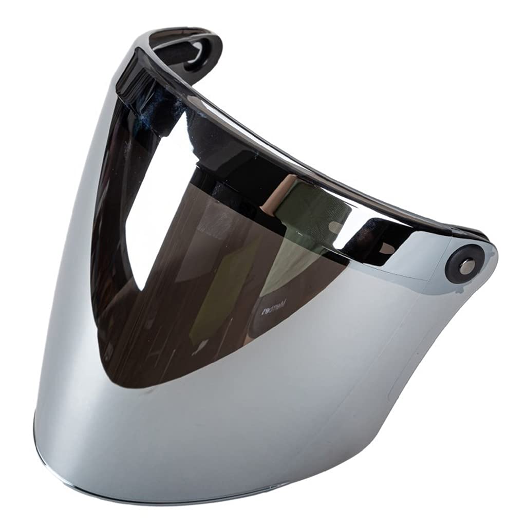 Frotox 3/4 Open Face Helm Visier Für Sonnenschutz Schutz Für 3-Snap Retro Helm Zubehör von Frotox