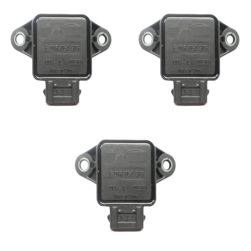 3 x Auto-Drosselklappenstellungssensor, Sensor für Hafei F01R064915 von Frsoinor