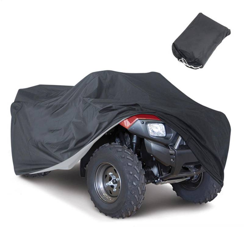 Car Cover All Weather Protection | Waterproof UV Resistant ATV Cover | Anti-Static Sturdy Vehicle Covers, Quad Cover for ATVs, Outdoor Car Protection, Durable All-Season Car Cover for ATV Storage von Fruusv