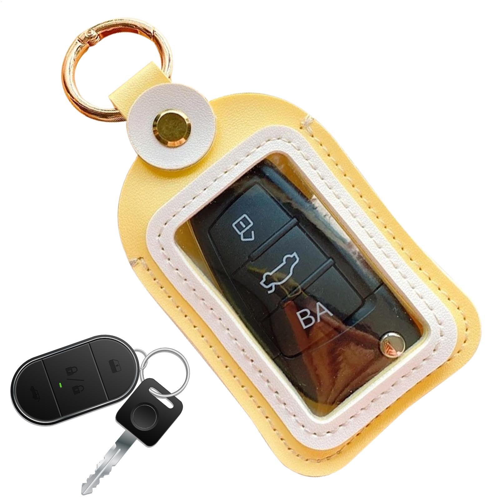 Car Key Pouch, Portable Storage Case, Holder to Home and Vehicle Keys, Small Key Pouch Pocket, Stylish Compact Design, Ideal for Travel, Business Trips, Camping, Dating von Fruusv