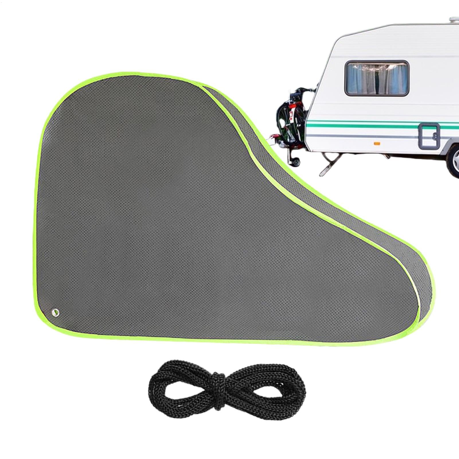 Caravan Hitch Cover, Trailer Hitch Lock Covers, Reflective Hitch Cover, Waterproof Trailer Hitch Cover, Non-Woven Hitch Ball Cover, Trailer Hitch Protection Cover, RV Hitch Cover with Reflective Strip von Fruusv