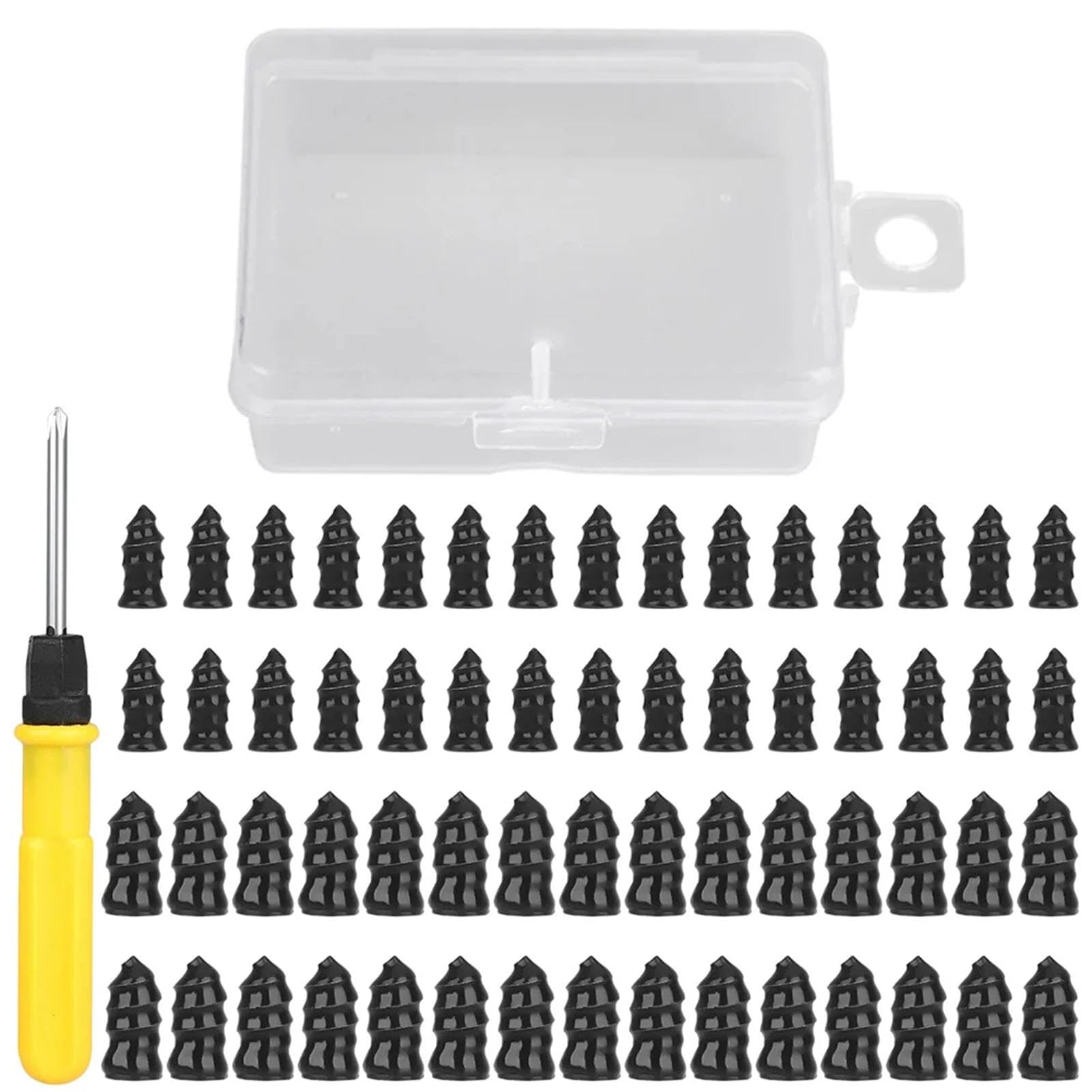 Fruusv Mountain Tire Repair Kit, Complete Tire Repair Kit, Tire Puncture Kit, Portable Tire Repair Kit, Vacuum Tire Repair Tools, Tire Repair Kit, 61 Pieces Tire Plug Kit, Tire Plugs for Bikes, von Fruusv