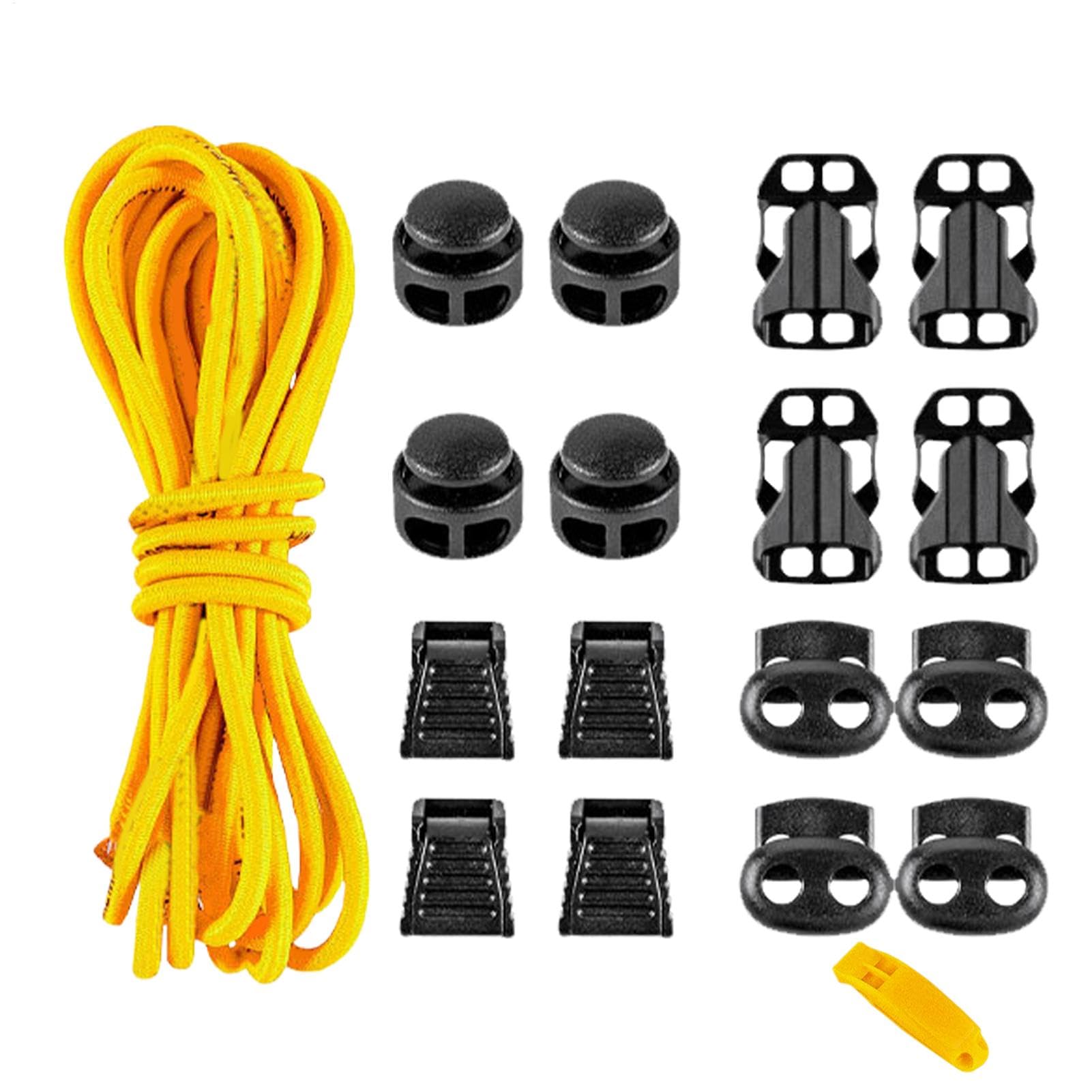 Hiking Backpack Daypack Elastic Rope with Buckle, Size About 320x0.3cm, 18-Piece Set, Increased Storage Capacity for Trekking, Outdoors Activities, Mountaineering von Fruusv