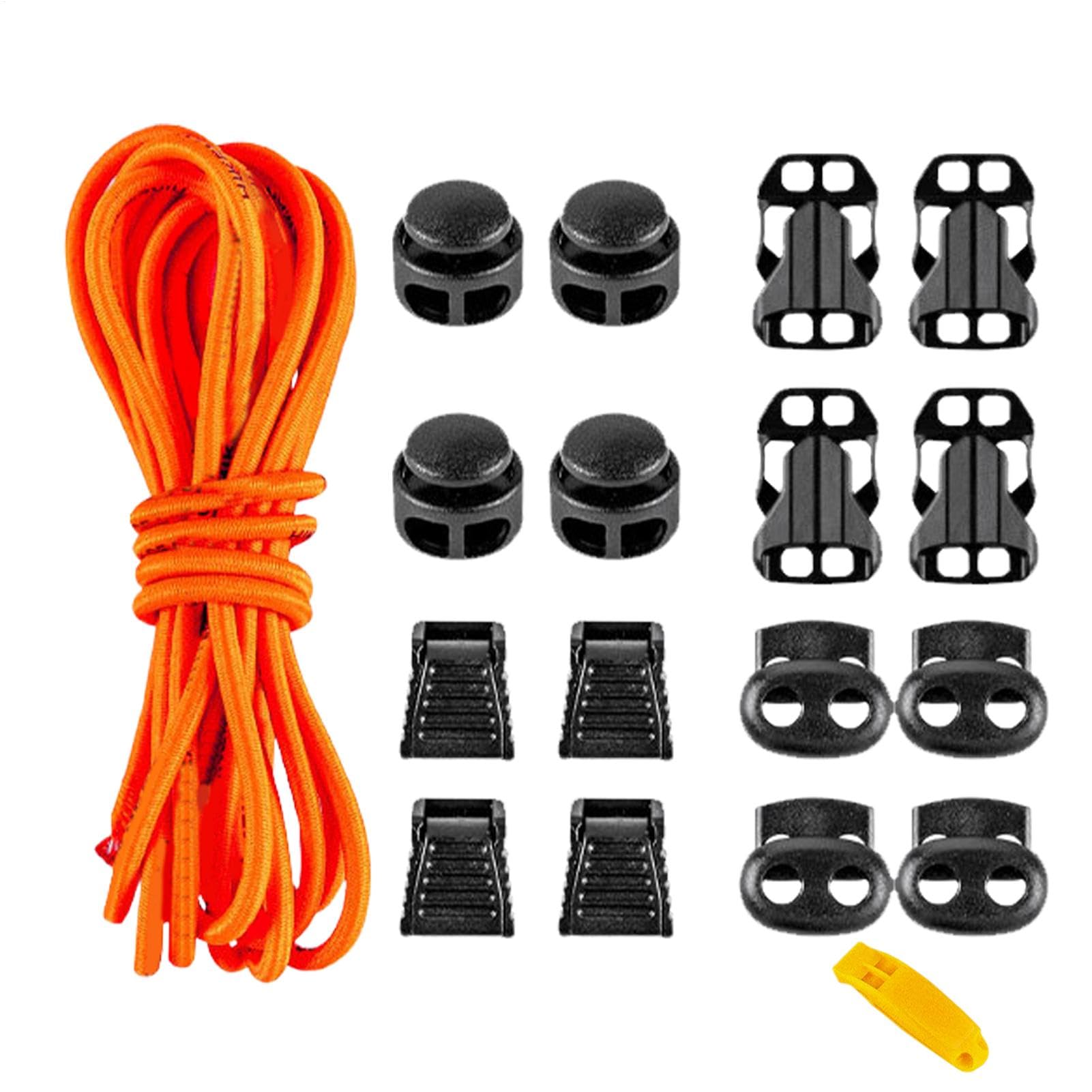 Hiking Backpack Daypack Elastic Rope with Buckle, Size About 320x0.3cm, 18-Piece Set, Increased Storage Capacity for Trekking, Outdoors Activities, Mountaineering von Fruusv