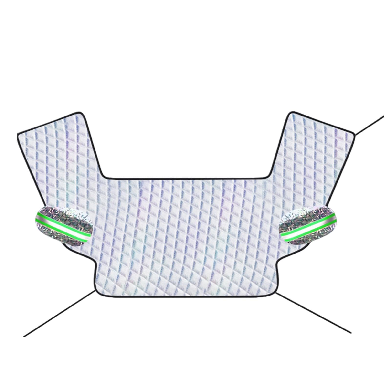Sonnenschutz für die vordere Windschutzscheibe, UV-Schutz-Sonnenschutz, Hitzereflektor-Autoschutz, verdickte Windschutzscheibenabdeckung, einfach einzurichtender Sonnenschutz, Auto-Windschutzscheibens von Fruusv