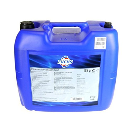 20 Liter FUCHS TITAN SUPERSYN LONGLIFE 0W-40 Motoröl Öl MB 229.5 VW 502/505.00 von Fuchs