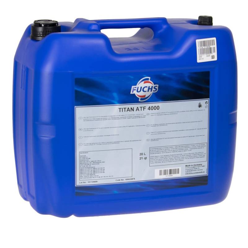 20L 20 Liter FUCHS TITAN ATF 4000 Getriebeöl Automatikgetriebeöl MB 236.1 von Fuchs