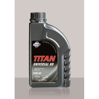 FUCHS Motoröl Öl TITAN UNIVERSAL HD ACEA A3/B3/B4 15W-40 15W40 1L 1 Liter von Fuchs