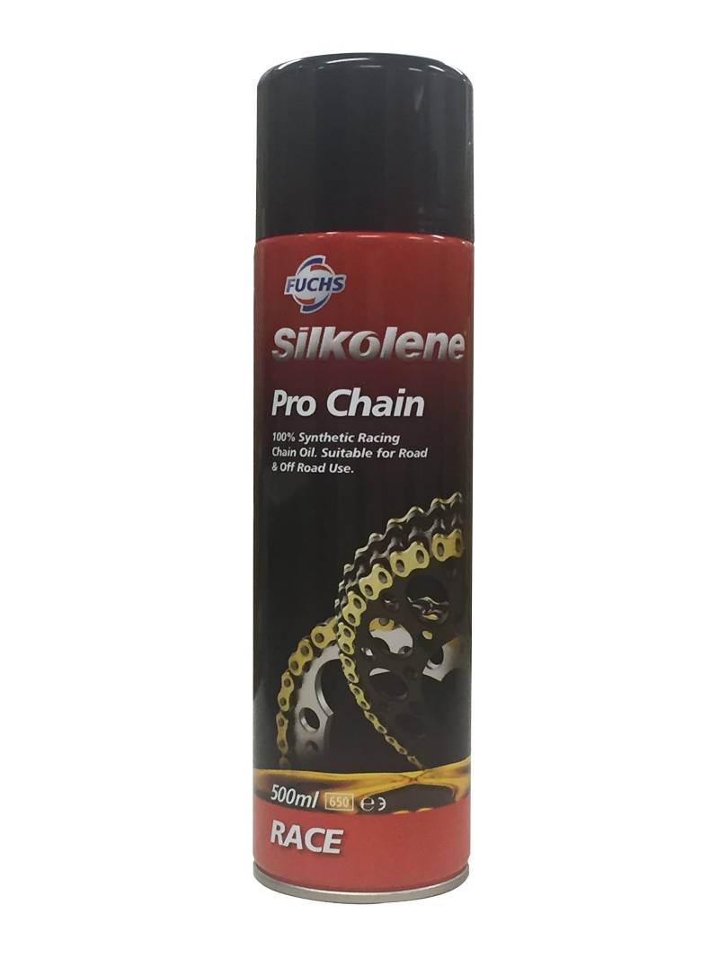 Fuchs Silkolene Pro Chain Kettenschmiermittel für Motorräder / Quads etc., 500 ml von Fuchs Silkolene