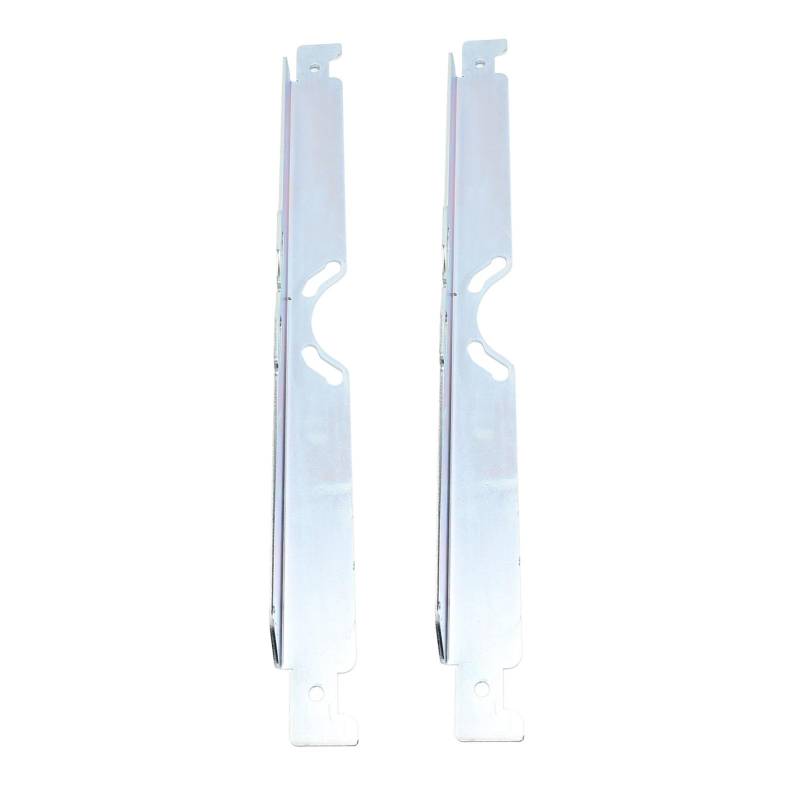 2pcs Toe Alignment Tool Plates, Edelstahlrad -Alignment -Werkzeug, genaue Messung mit hängenden Löchern universelle Passform für Fahrzeuge von Fuerdich