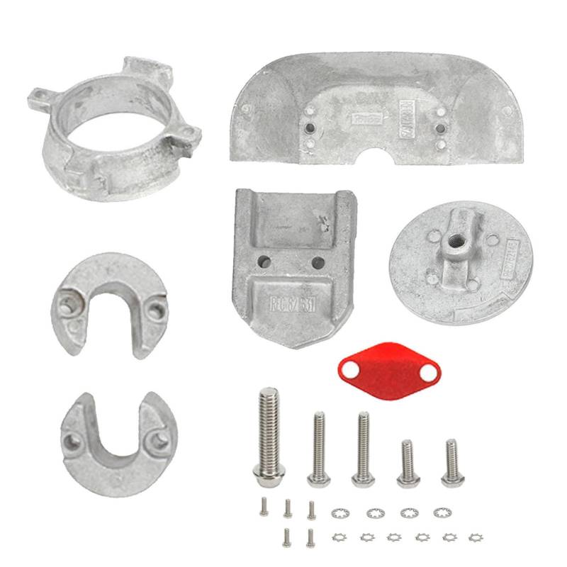 Fuerdich Aluminium -Anode -Kit, 888756Q01 Hochfestige rostbezogene Ersatz für Anode Mercruiser Alpha 1 Generation 2 Sterndrives von Fuerdich