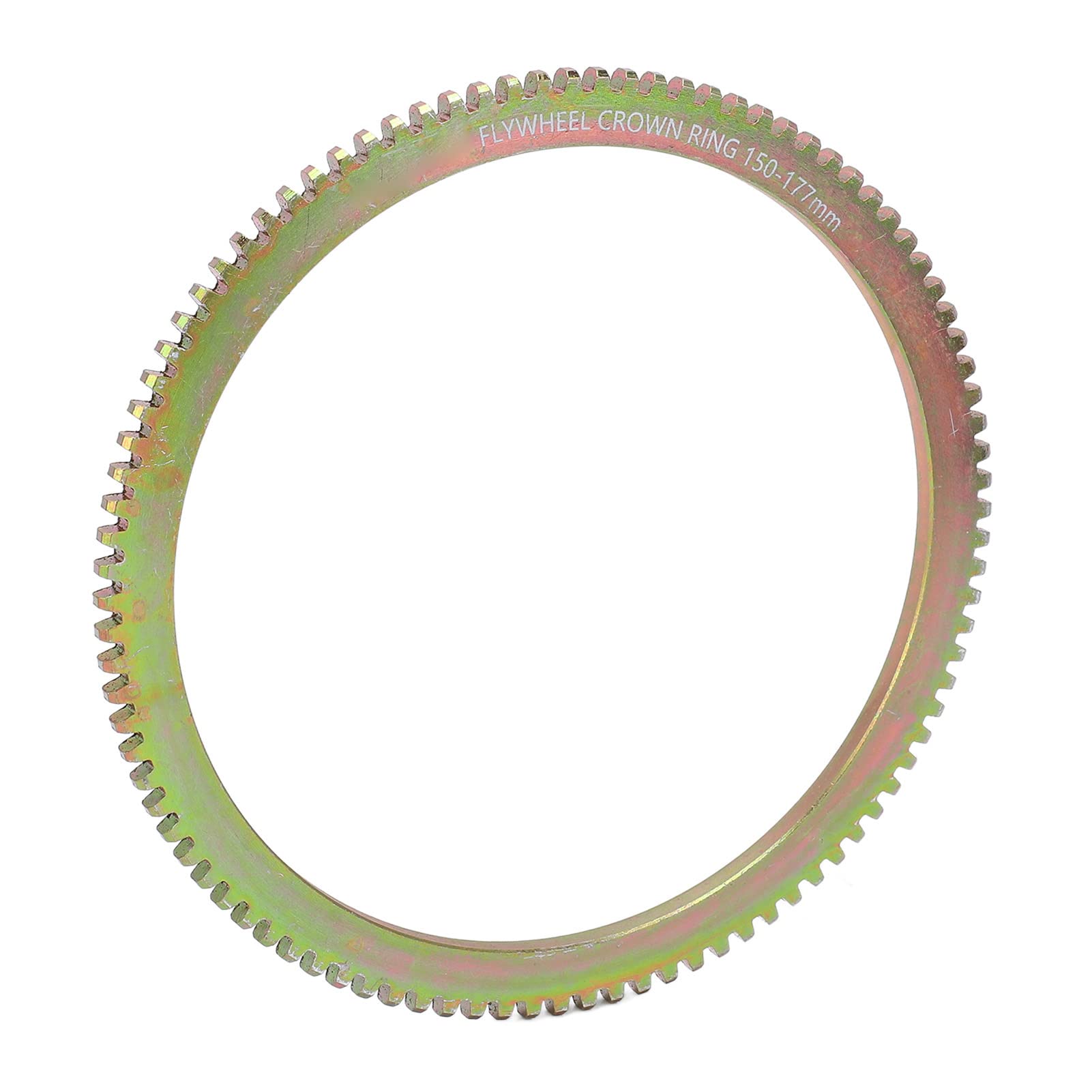 Schwungrad -Kronen -Zahnradring, 96t Stahllegierung Zinkplattierersäure für Tohatsu 9,8 9,9 15 18 PS - Zahnrad 96 / Durchmesser 150 mm/Durchmesser 177 mm von Fuerdich