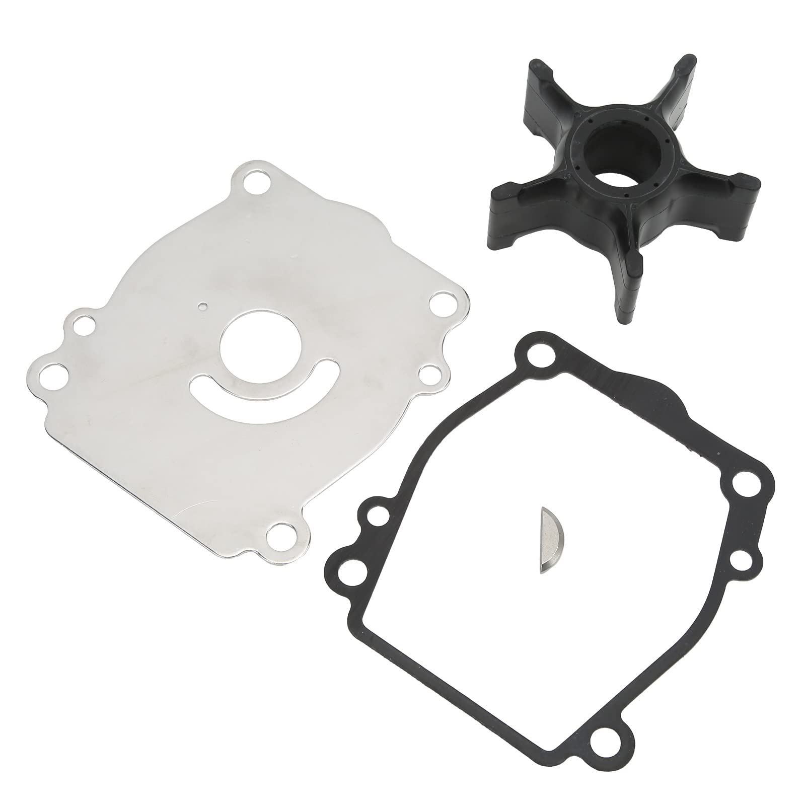 Water Pump Impeller Repair Kit, 7400‑87D02, 17400‑87D01, 17400‑87D00 Replacement for Suzuki Outboards 150 175 200 225 von Fuerdich