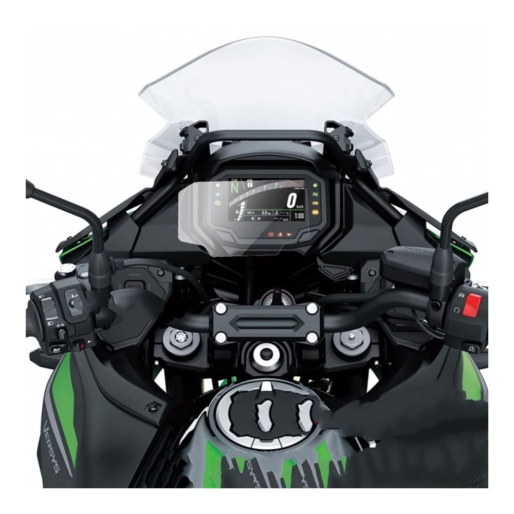 Armaturenbrett-Schutzfolie Für k-awasaki Für Ninja 650 Für Ninja650 2020 2021 2022 Motorrad Scratch Cluster Schutz Instrument Film Zubehör Bildschirm(X1) von Fuicotto