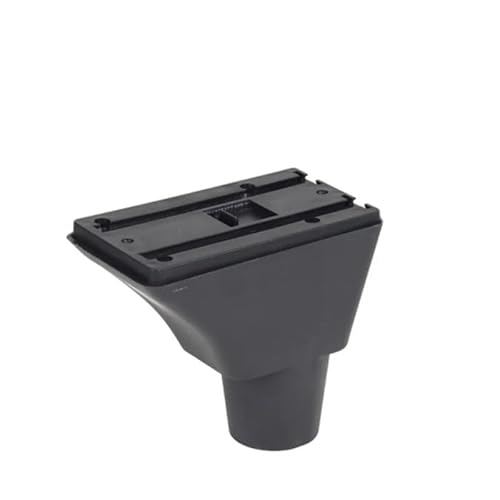 Armlehne Box Für Seat Für Ibiza 6j Ibiza 6L Central Store Inhalt Aufbewahrungsbox Mit Getränkehalter Produkte Mit USB-Zubehör(Black Base Only) von Fuicotto