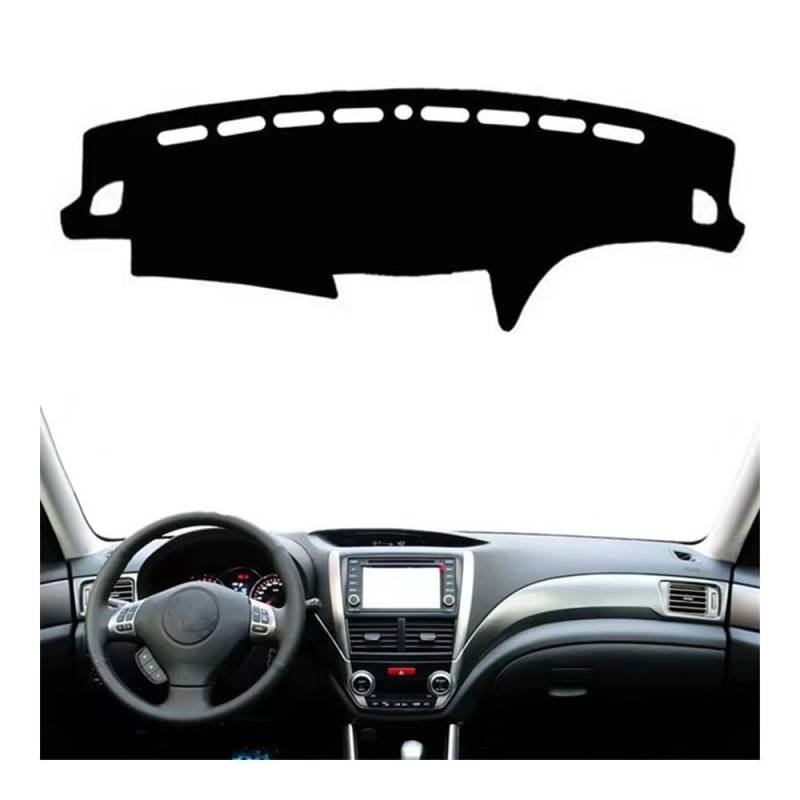 Auto Armaturenbrett Abdeckung Armaturenbrett Abdeckung Sonnenschutzdach Matte Pad Dash Protector Teppich Teppich Auto Für SUB&ARU Für Forester 2009 2010 2011 2012 2013(Left Hand Drive,Black Edge) von Fuicotto