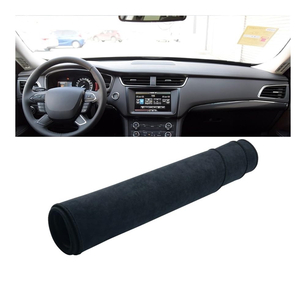 Auto Armaturenbrett Abdeckung Auto Dashboard Abdeckung Dash Matte Sonnenschutz Vermeiden Licht Nicht-slip Pad Innen Für For&d Für Taurus 2015 2016 2017 2018 2019(Black) von Fuicotto