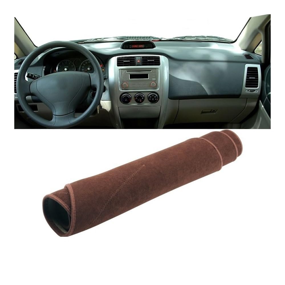 Auto Armaturenbrett Abdeckung Auto Dashboard Abdeckung Fall Instrument Panel Innen Teppich Für Suzu&ki Für Liana 2005 2006 2007 2008 2009 2010 2011 2012 2013(B Brown) von Fuicotto