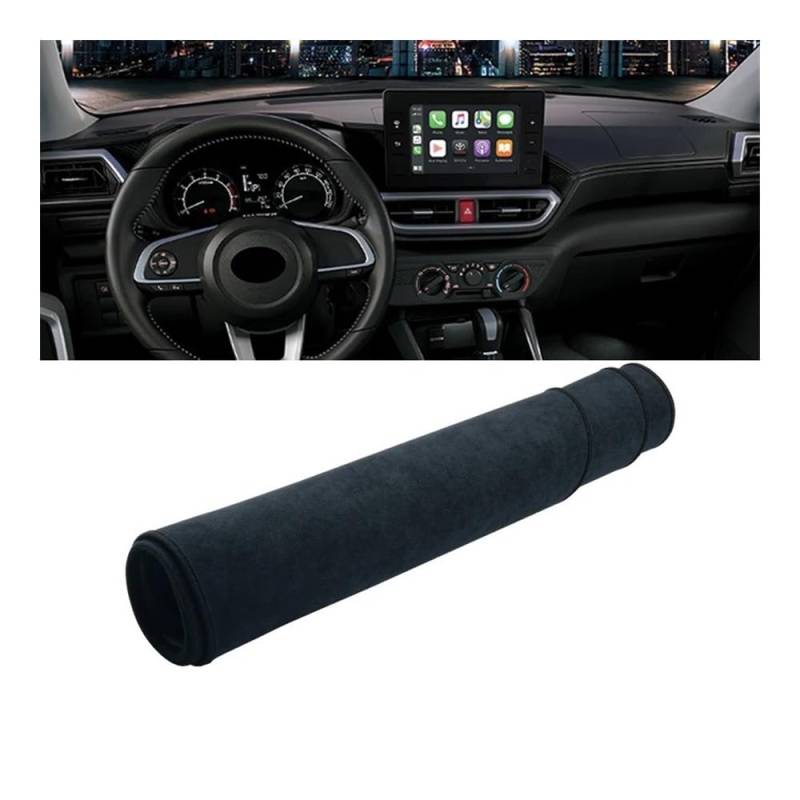 Auto Armaturenbrett Abdeckung Auto Dashboard Abdeckung Vermeiden Licht Pad Instrument Schreibtisch Panel Matten Für Toy&ota Für Raize 2019 2020 2021 2022 2023(B LHD Black) von Fuicotto