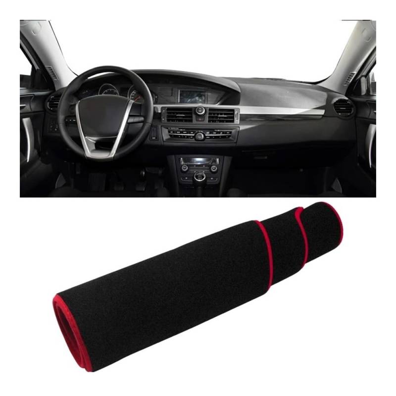 Auto Armaturenbrett Abdeckung Für MG 6 2010 2011 2012 2013 2014 2015 2016 Auto Dashboard Abdeckung Dash Matte Sonnenschutz Vermeiden Licht Nicht-slip Pad(Red Side LHD) von Fuicotto