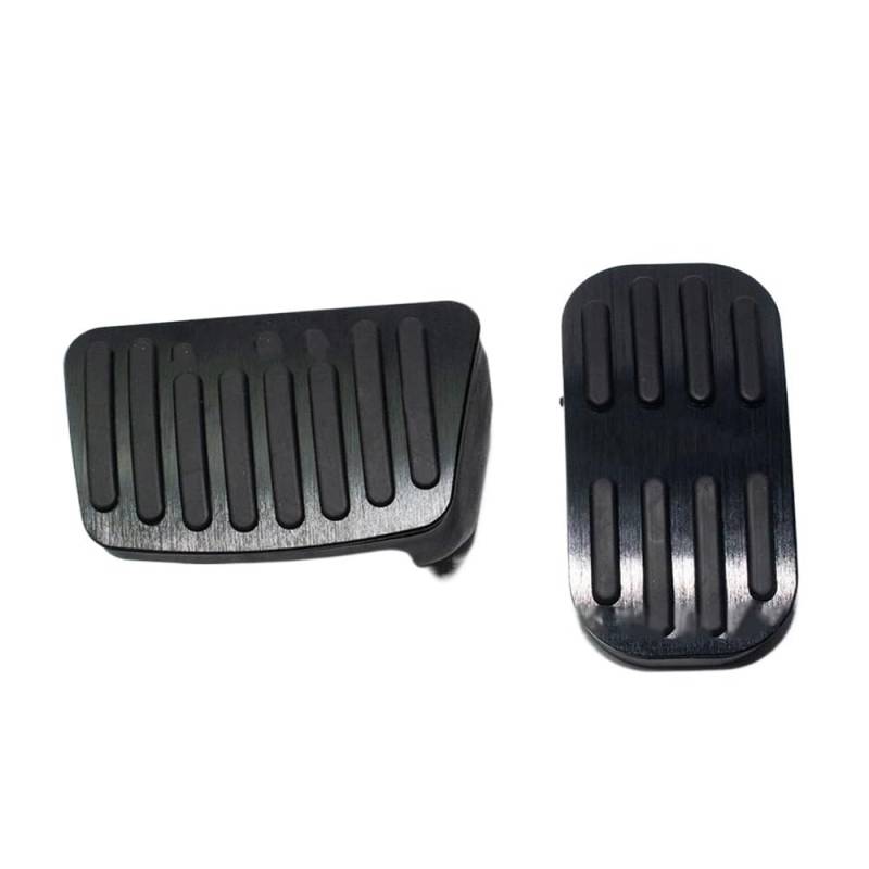 Auto Pedale 2 PCS Auto Fuß Pedale Für Suzu&ki Für Swace Für E210 2018 2019 2020 2021 2022 Gas Bremse Edelstahl Pedal Pads(Black) von Fuicotto