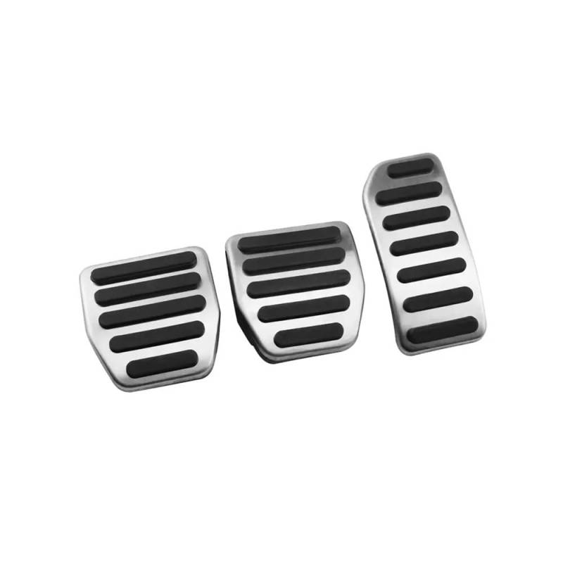 Auto Pedale Auto Edelstahl Pedale Bremse Fit Für Volvo Für XC60 2009 2010 2011 2012 2013 2014 2015 2016 2017 Rutschfeste Pedal Abdeckung Pads AT MT(3 pcs) von Fuicotto