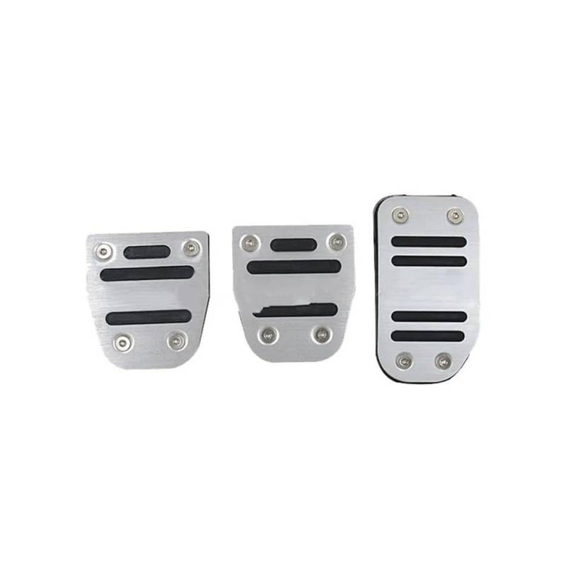 Auto Pedale Auto Fußpedale Für Toy&ota Für Yaris XP150 Für Vios Limousine 2013-2019 2015 Auto Gas Accelerator Bremse Edelstahl Rutschfeste Pedal Abdeckung(3 pcs) von Fuicotto