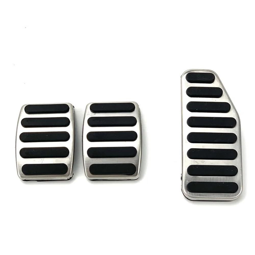 Auto Pedale Edelstahl Auto Pedale Gas Brems Abdeckungen Für Suzuki Für Jimny Für Sierra Für JB64W Für JB74W 2018-2022 Pedal Pads Auto-styling(3 pcs) von Fuicotto