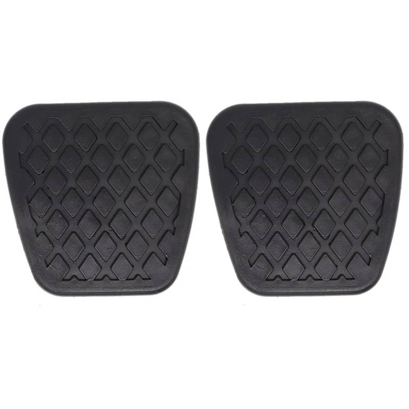 Auto Pedale Für Honda Für Civic 9th 8th 7th Gen 2001-2017 Auto Gummi Bremse Kupplung Fuß Pedal Pad Abdeckungen(2Pc) von Fuicotto