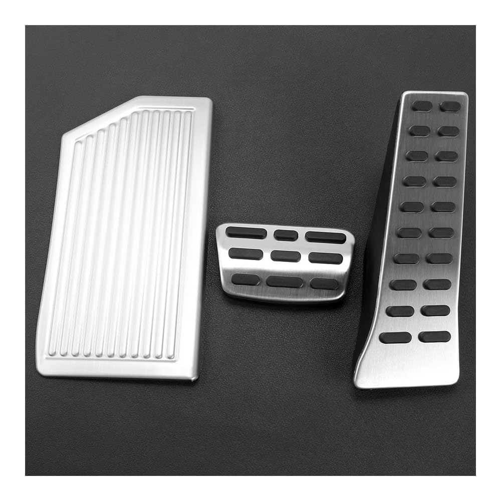 Auto Pedale Für Hyun&dai Für Sonata Für I40 Für Ix35 Für Ix45 Für Tucson Für SantaFe Für NEXO Auto Pedal Pad Abdeckung(For AT 3pcs) von Fuicotto