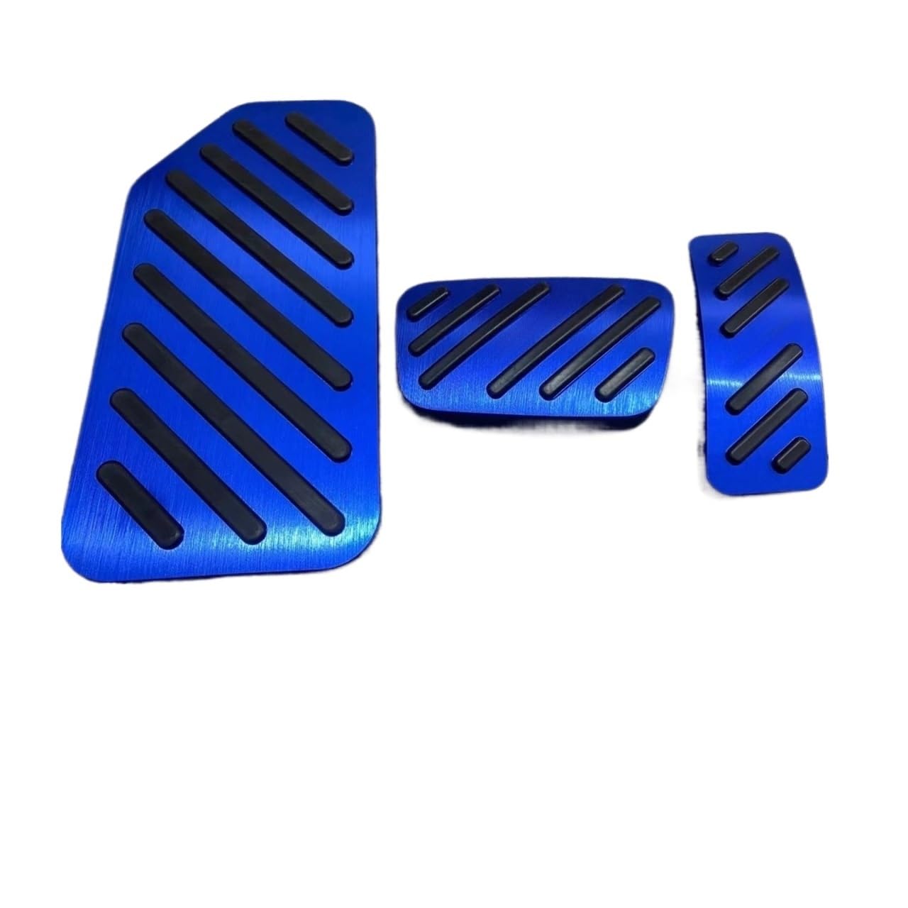 Auto Pedale Für MG Für Roewe Für RX5 Für Max Für EMAX 2019 2020 2021 2022 2023 AT Fuß Pedale Gaspedal Bremse Edelstahl Keine Bohren Pedal Pads(Blue) von Fuicotto