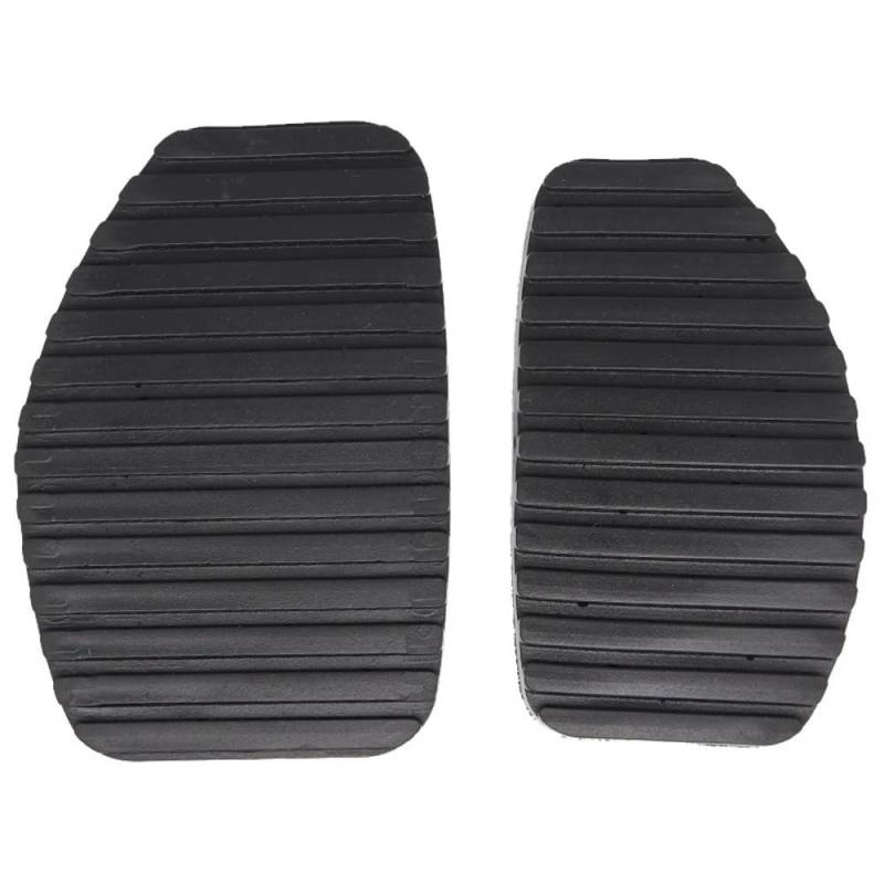 Auto Pedale Für Peugeot Für 206 1998-2011 2012 2013 Compact Brasil Limousine Auto Gummi Bremse Kupplung Fuß Pedal Pad Deckt(1X Brake 1XClutch) von Fuicotto