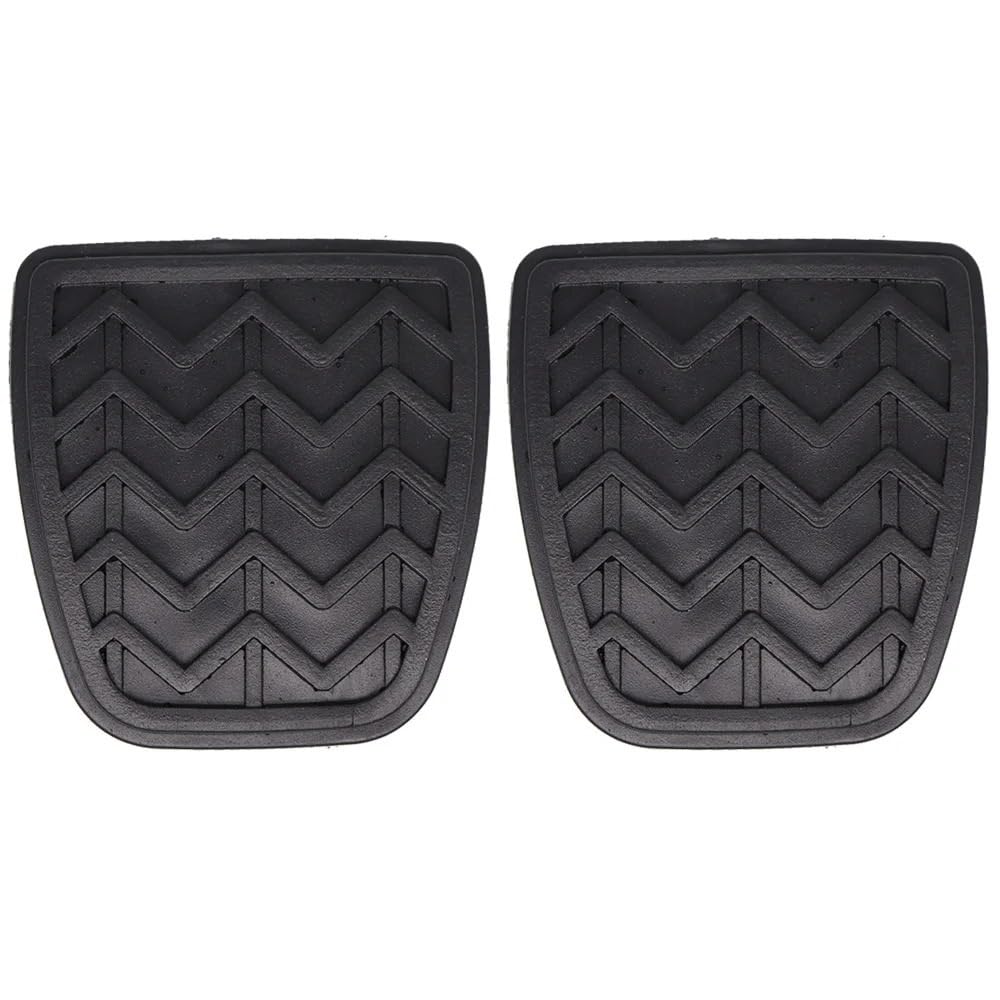 Auto Pedale Für Toyota Für Yaris Für XP90 XP130 XP150 2006-2014 2015 2016 2017 Belta Auto Gummi Bremse Kupplung Fuß Pedal Pad Abdeckungen(2Pc) von Fuicotto