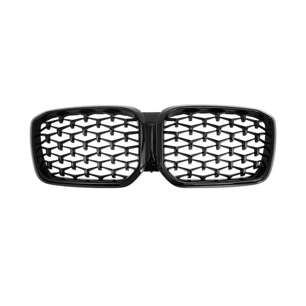 Fuicotto Auto Kühlergitter Auto Front Niere Grills Für BM&W Für G01 G02 G08 X3 X4 LCI M40i M30i X3M X4M 2022 + Diamant Grille(Schwarz glänzend) von Fuicotto