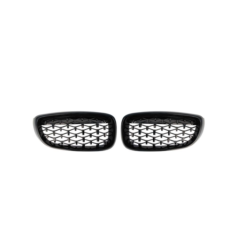 Fuicotto Auto Kühlergitter Für BM&W 3er GT F34 Gran Turismo 328i 330i 335i 340i 2012–2019 EIN Paar Frontgrill Chrom-Diamant-Nierengrill Im Meteor-Stil(Black) von Fuicotto