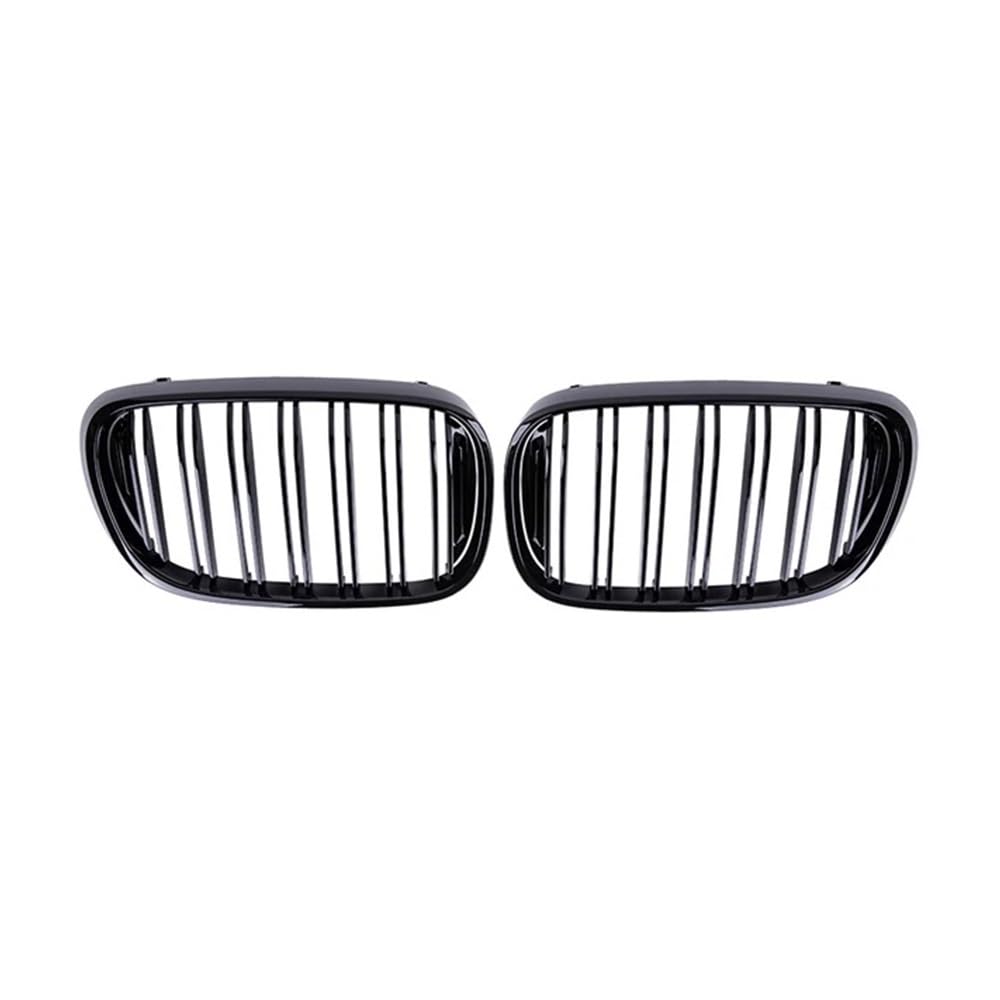 Fuicotto Auto Kühlergitter Für BM&W Für 7 Serie G11 G12 730li 740li 2016 2017 2018 2019 2020 Auto Front Grill Stoßstange Niere Grille Haube Glänzend Schwarz Racing Grills(Schwarz glänzend) von Fuicotto