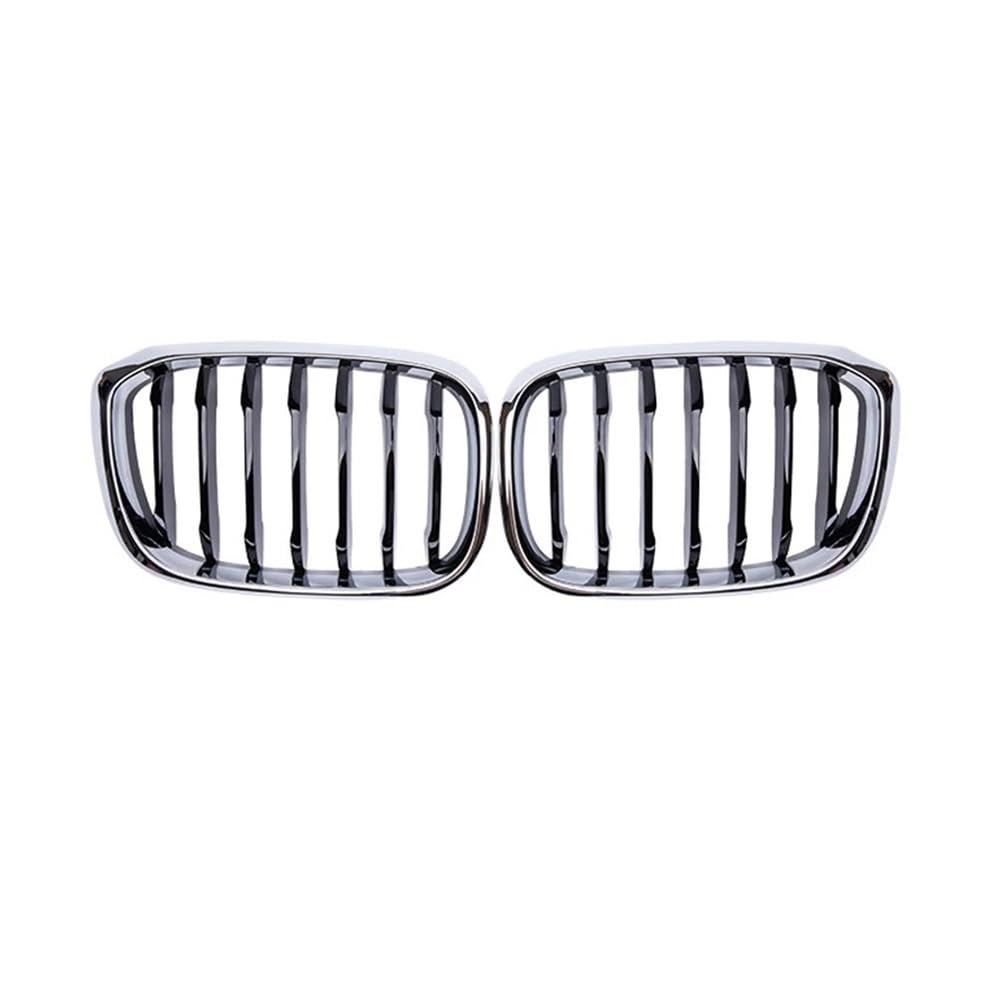 Fuicotto Auto Kühlergitter Für BM&W Für X3 X4 G01 G02 G08 2018 2019 2020 2021 Chrom Auto Front Grill Grille Stoßstange Niere Grill Gitter Galvanisieren Racing Grills von Fuicotto