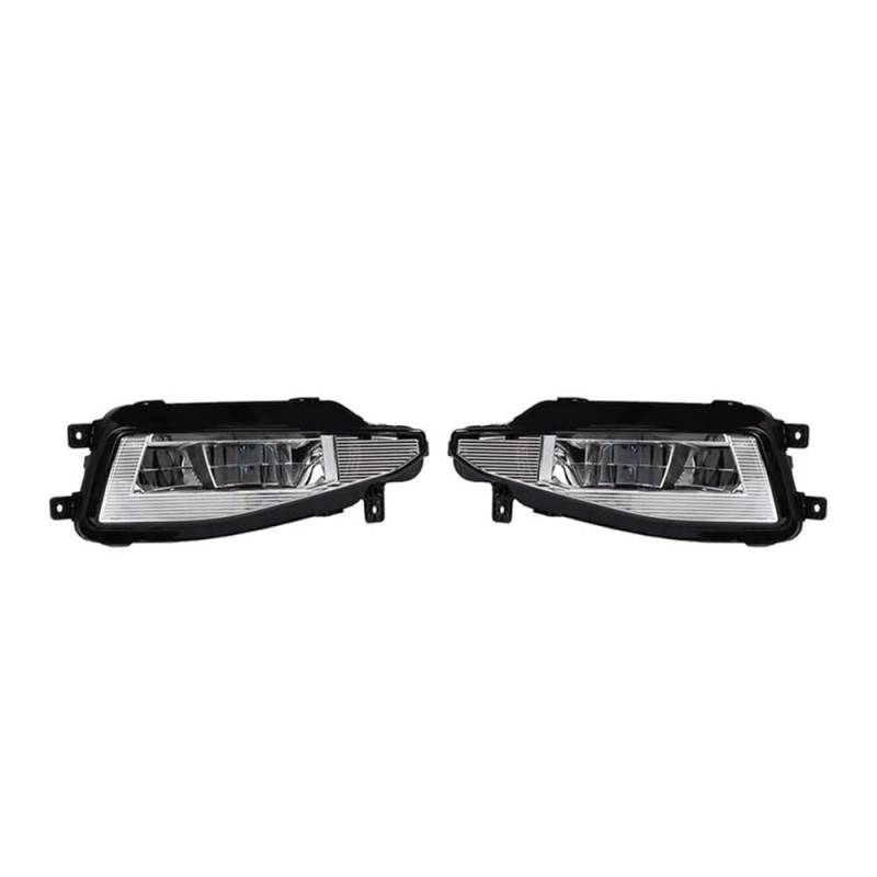 Fuicotto Auto Rückleuchten Auto Front Stoßstange Nebel Licht Signal Lampe Für V&W Für Passat B8L B 8,5 2020 2021 Tagfahrlicht Montage(Left and Right) von Fuicotto