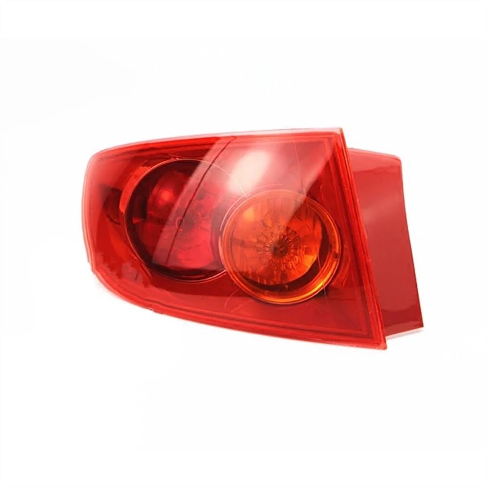 Fuicotto Auto Rückleuchten Auto Hinten Rücklicht Abdeckung Für Maz&da 3 Axela Limousine 2004-2008 Schwanz Stop Bremsleuchten Hinten Blinker Lampe Ohne Leuchtmittel(Left Outer) von Fuicotto