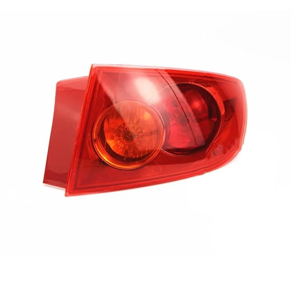 Fuicotto Auto Rückleuchten Auto Hinten Rücklicht Abdeckung Für Maz&da 3 Axela Limousine 2004-2008 Schwanz Stop Bremsleuchten Hinten Blinker Lampe Ohne Leuchtmittel(Right Outer) von Fuicotto