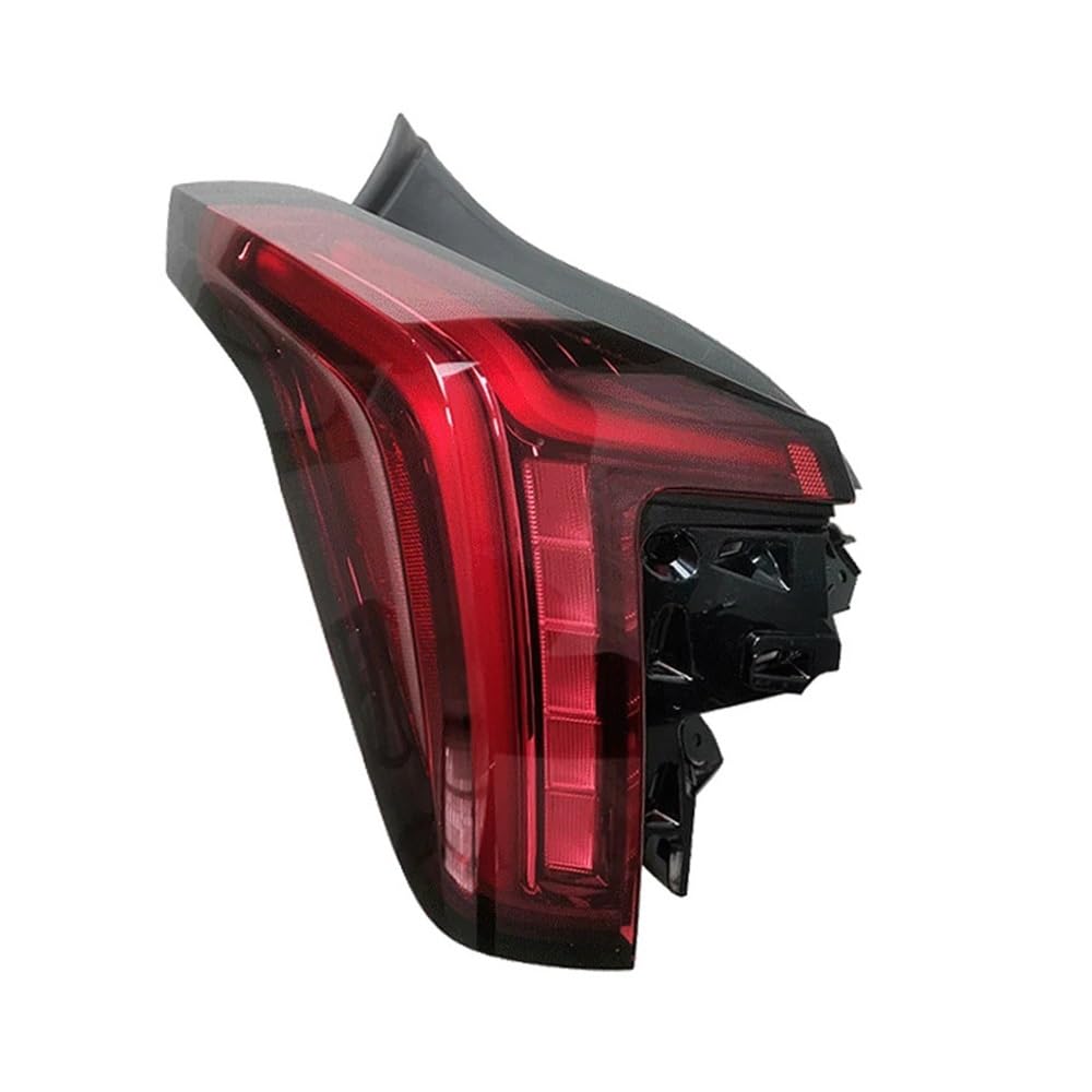 Fuicotto Auto Rückleuchten Auto Hinten Schwanz Licht Für Cadillac Für CT5 2020 2021 2022 2023 Blinker Licht Stop Brems Nebel Lampe Tagfahrlicht Lampe(Red-Left) von Fuicotto