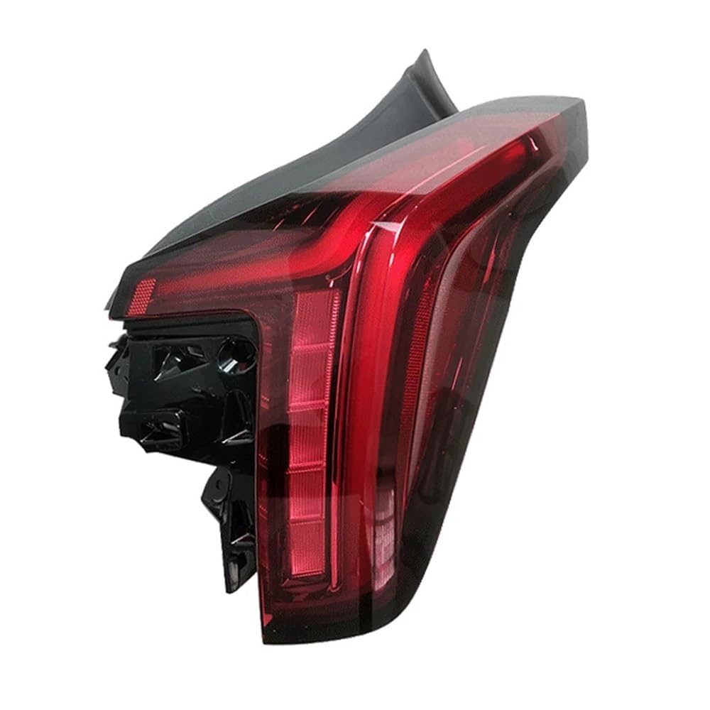 Fuicotto Auto Rückleuchten Auto Hinten Schwanz Licht Für Cadillac Für CT5 2020 2021 2022 2023 Blinker Licht Stop Brems Nebel Lampe Tagfahrlicht Lampe(Red-Right) von Fuicotto