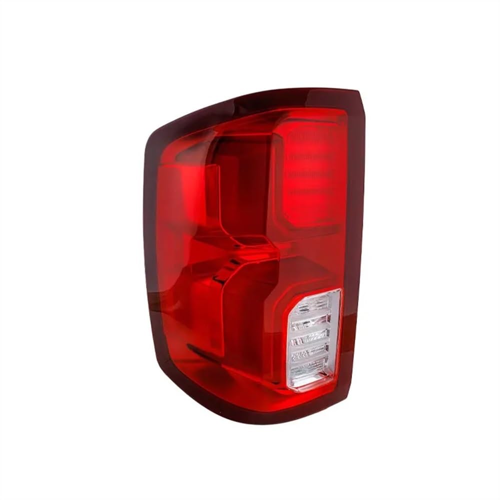 Fuicotto Auto Rückleuchten Auto Hinten Schwanz Licht Signal Lampe Warnung Bremse Parkplatz Lampe Für Chevr&olet Für Silverado 1500 2016 2017 2018 Rücklicht Montage(Only Left) von Fuicotto